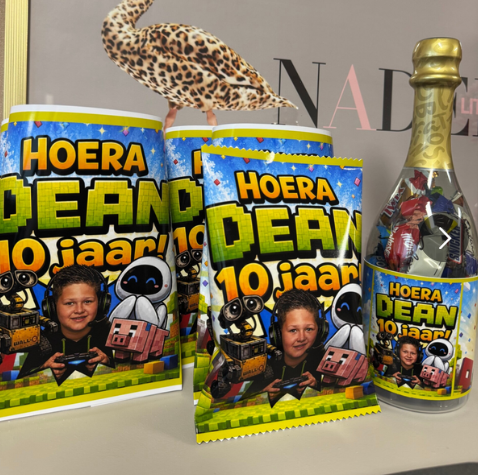 Celebration fles | Een persoonlijk cadeautje met een glimlach