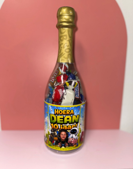 Celebration fles | Een persoonlijk cadeautje met een glimlach